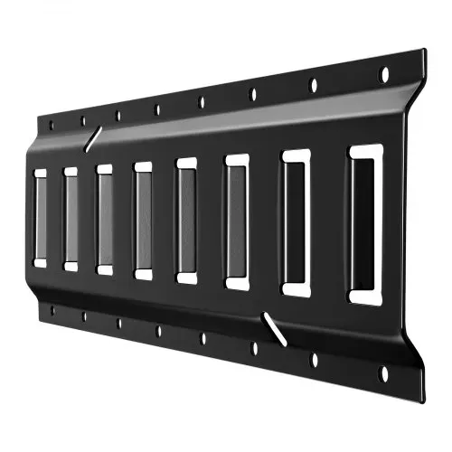VEVOR E-Track-Zurrschienen-Set, 4er-Pack, 0,4 m, 21-tlg. Zubehör, inkl. 2 Ratschengurten & 4 O-Ringen & 4 Zurrgurten mit D-Ring & 2 Einzelschlitzen & 8 Endkappen & 1 Tasche, Garagen, Wagen, Anhänger – Bild 10