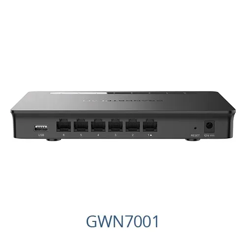 Grandstream GWN7001 Multi-WAN-Gigabit-VPN-Router mit integrierten Firewalls – Bild 4