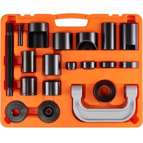 VEVOR 21tlg Traggelenk Kugelgelenk Abzieher Kugelgelenk Ausdrücker Satz, 520 x 430 x 90 mm Universal Kugelgelenk Auspresswerkzeug Set Kohlenstoffstahl Kfz Werkzeug Satz mit Kasten Kugelgelenkabzieher VEVOR 21tlg Traggelenk Kugelgelenk Abzieher Kugelgelenk Ausdrücker Satz, 520 x 430 x 90 mm Universal Kugelgelenk Auspresswerkzeug Set Kohlenstoffstahl Kfz Werkzeug Satz mit Kasten Kugelgelenkabzieher