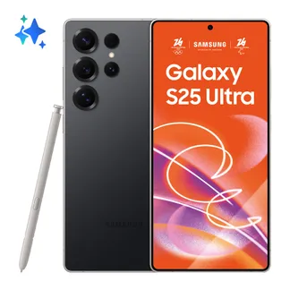 Samsung Galaxy S25 Ultra 17,5 cm (6.9″) Dual-SIM Android 15 5G USB Typ-C 12 GB 512 GB 5000 mAh Schwarz, Titan Samsung Galaxy S25 Ultra 17,5 cm (6.9″) Dual-SIM Android 15 5G USB Typ-C 12 GB 512 GB 5000 mAh Schwarz, Titan