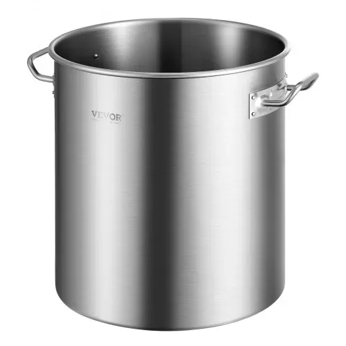 VEVOR Kochtopf 39,7 L Edelstahl, 350 x 410 mm Großvolumiger Suppentopf mit Sieb, als Spargeltopf Soßentopf Geeignet, Praktischer Küchentopf Große Zutaten – Bild 9