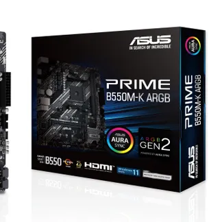 ASUS PRIME B550M-K ARGB AMD B550 Sockel AM4 micro ATX ASUS PRIME B550M-K ARGB AMD B550 Sockel AM4 micro ATX