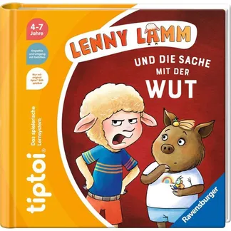 tiptoi Lenny Lamm und die Sache mit der Wut, Lernbuch tiptoi Lenny Lamm und die Sache mit der Wut, Lernbuch