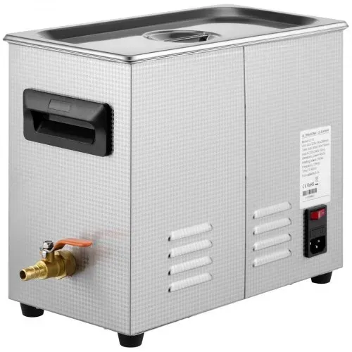 VEVOR 6L Verbesserter Ultraschallreiniger (200 W Heizung, 180 W Ultraschall) Professioneller digitaler Labor-Ultraschall-Teilereiniger mit Heizungstimer für die Reinigung von Schmuck, Brillen – Bild 9