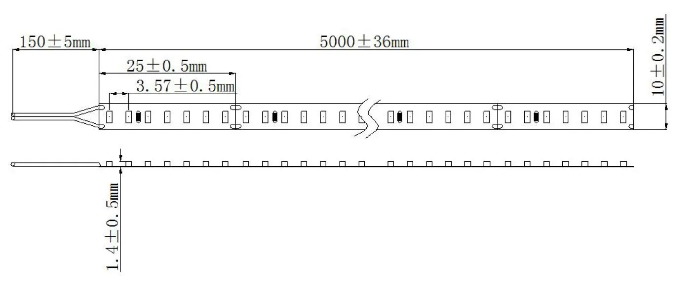 Synergy 21 LED Flex Strip 2210 - 140 NW DC24V 24W IP20 CRI>90 – Bild 2