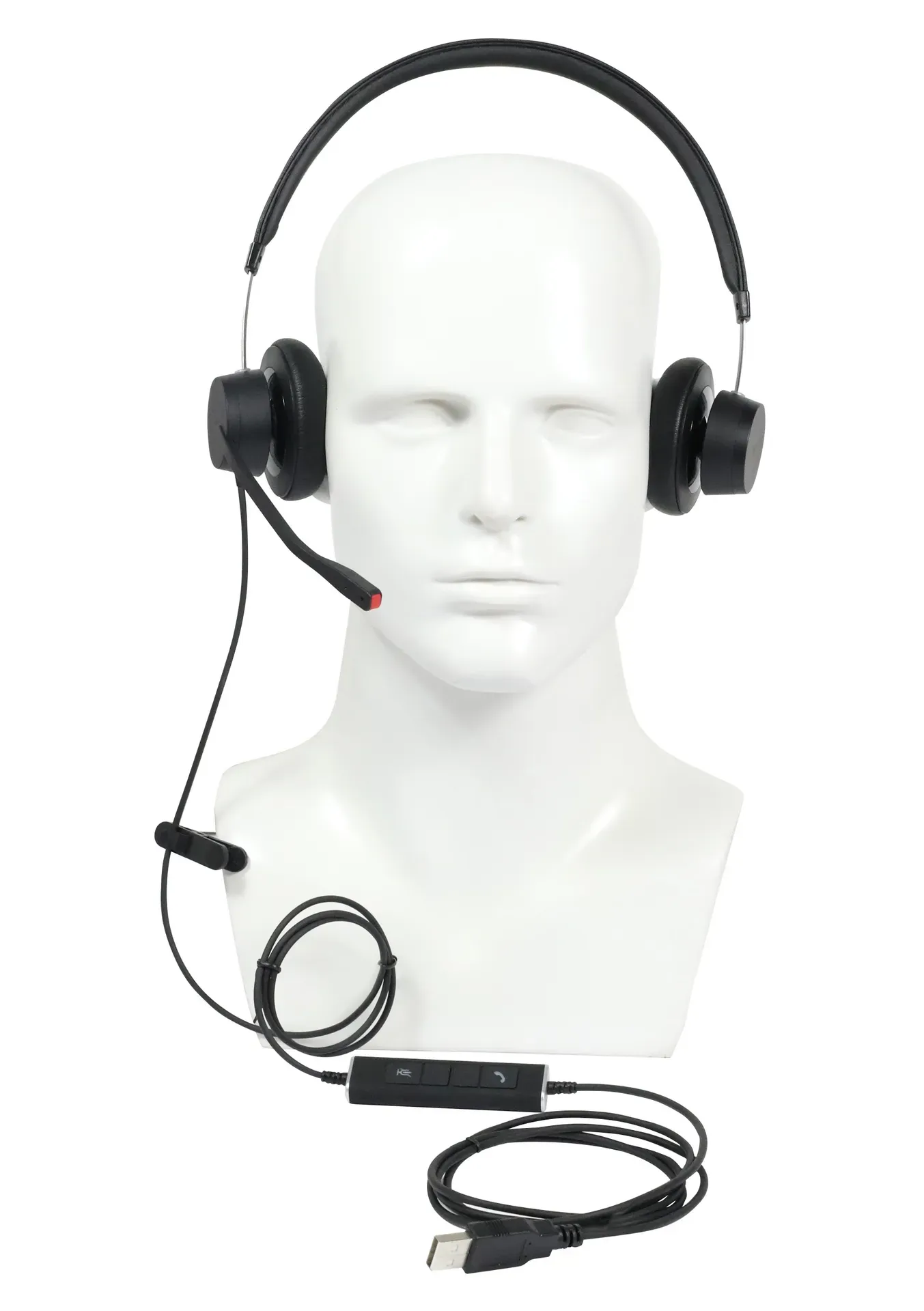 Plusonic wired Headset X140 binaural – Bild 2