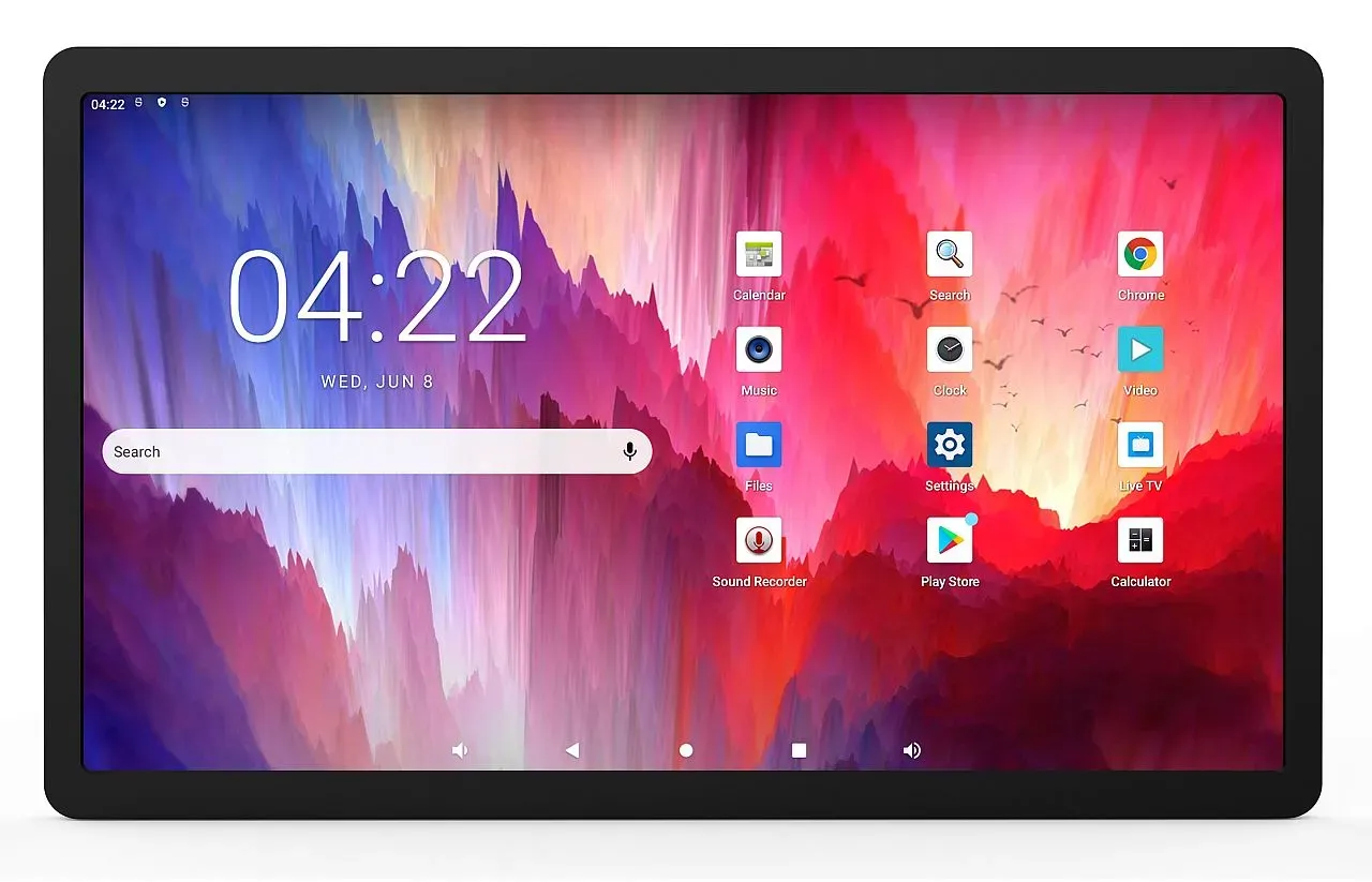 ALLNET Performance Display 21 Zoll, Android 14, RK3576S, PoE, HDMI In, Farbe schwarz, Speedy 210-B ALLNET Performance Display 21 Zoll, Android 14, RK3576S, PoE, HDMI In, Farbe schwarz, Speedy 210-B