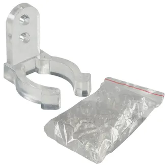 LED-Lichtschlauch Befestigungsclips anschraubbar, 50er-Beutel LED-Lichtschlauch Befestigungsclips anschraubbar, 50er-Beutel