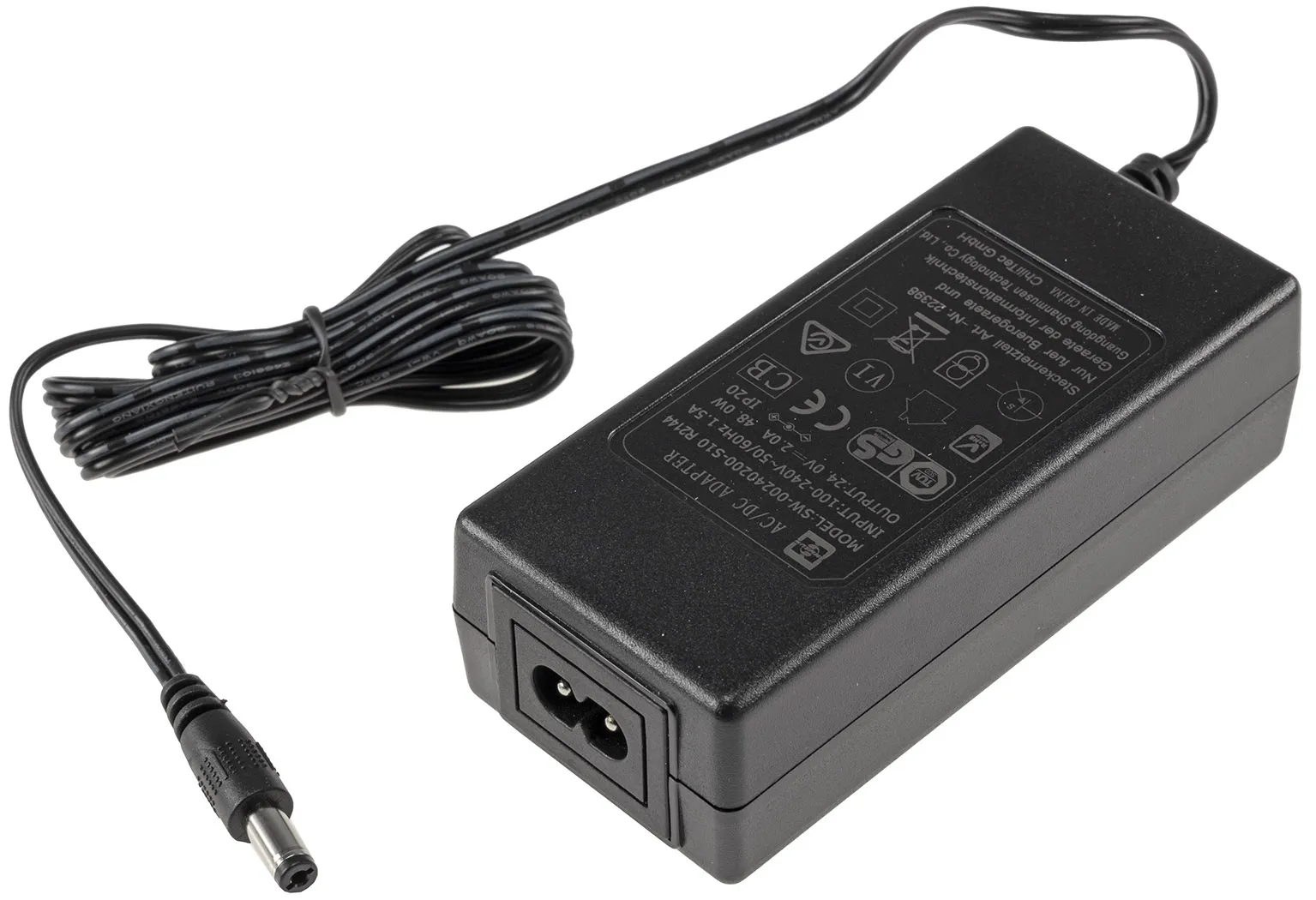 Stecker-Netzteil „CTN-1260n“ 110-240V~ >12V=, 5000mA / 60W Stecker-Netzteil „CTN-1260n“ 110-240V~ >12V=, 5000mA / 60W