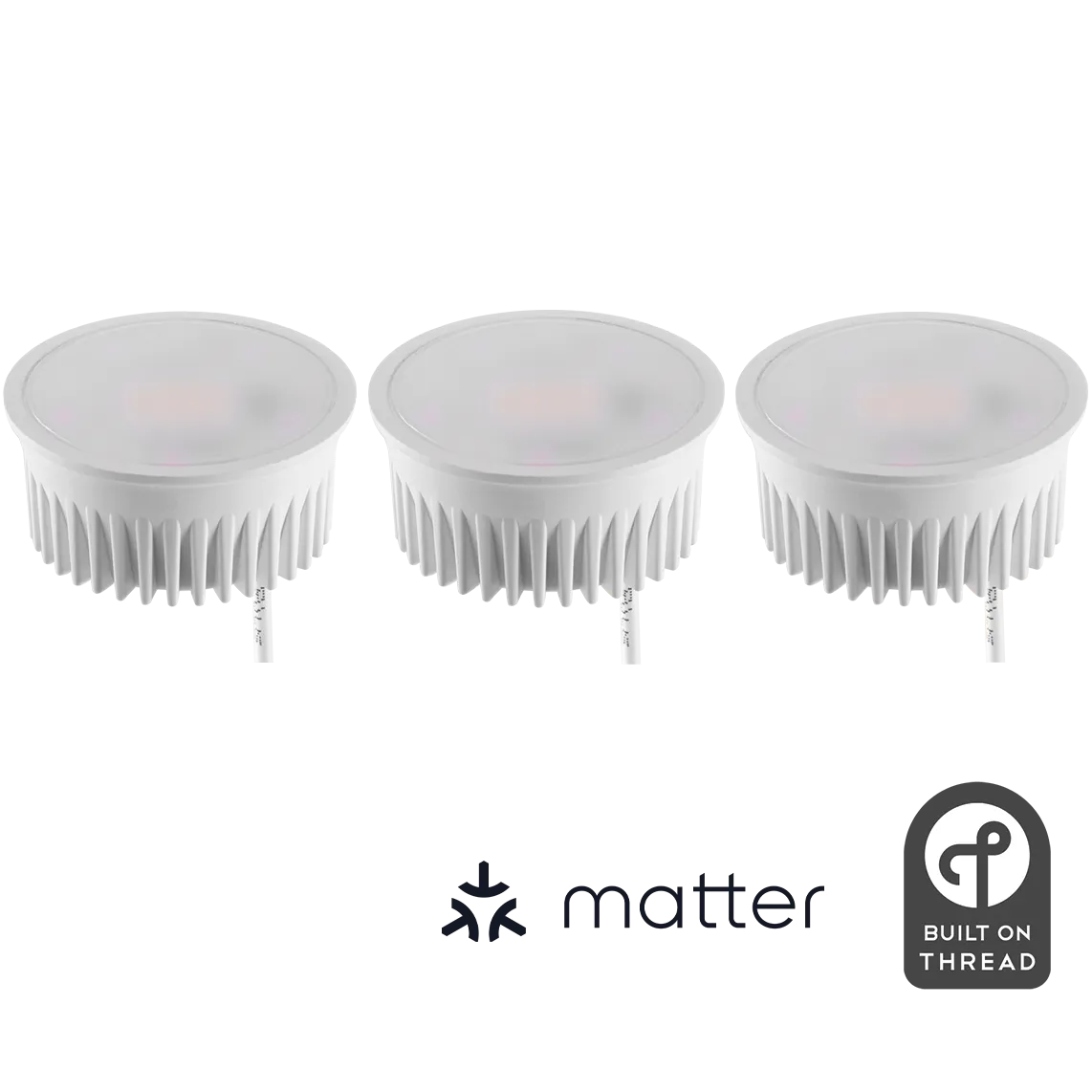 LED-Modul ITIUS, 4,8W, 500 Lumen, RGB + CCT, matter über Thread, 3er-Pack LED-Modul ITIUS, 4,8W, 500 Lumen, RGB + CCT, matter über Thread, 3er-Pack