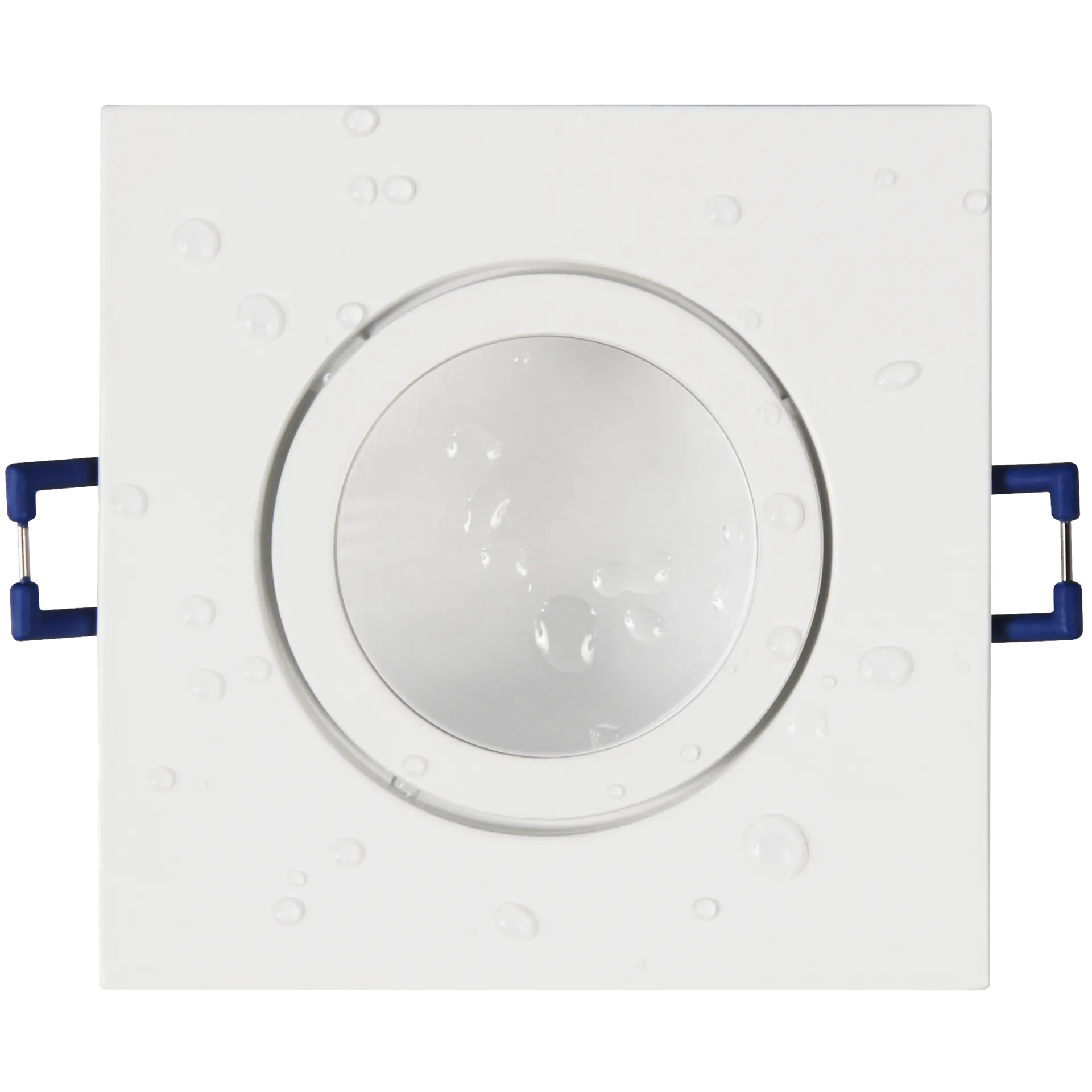 Einbaurahmen McShine ''DL-54'' eckig, Clip-Verschluss, IP44, weiß – Bild 2