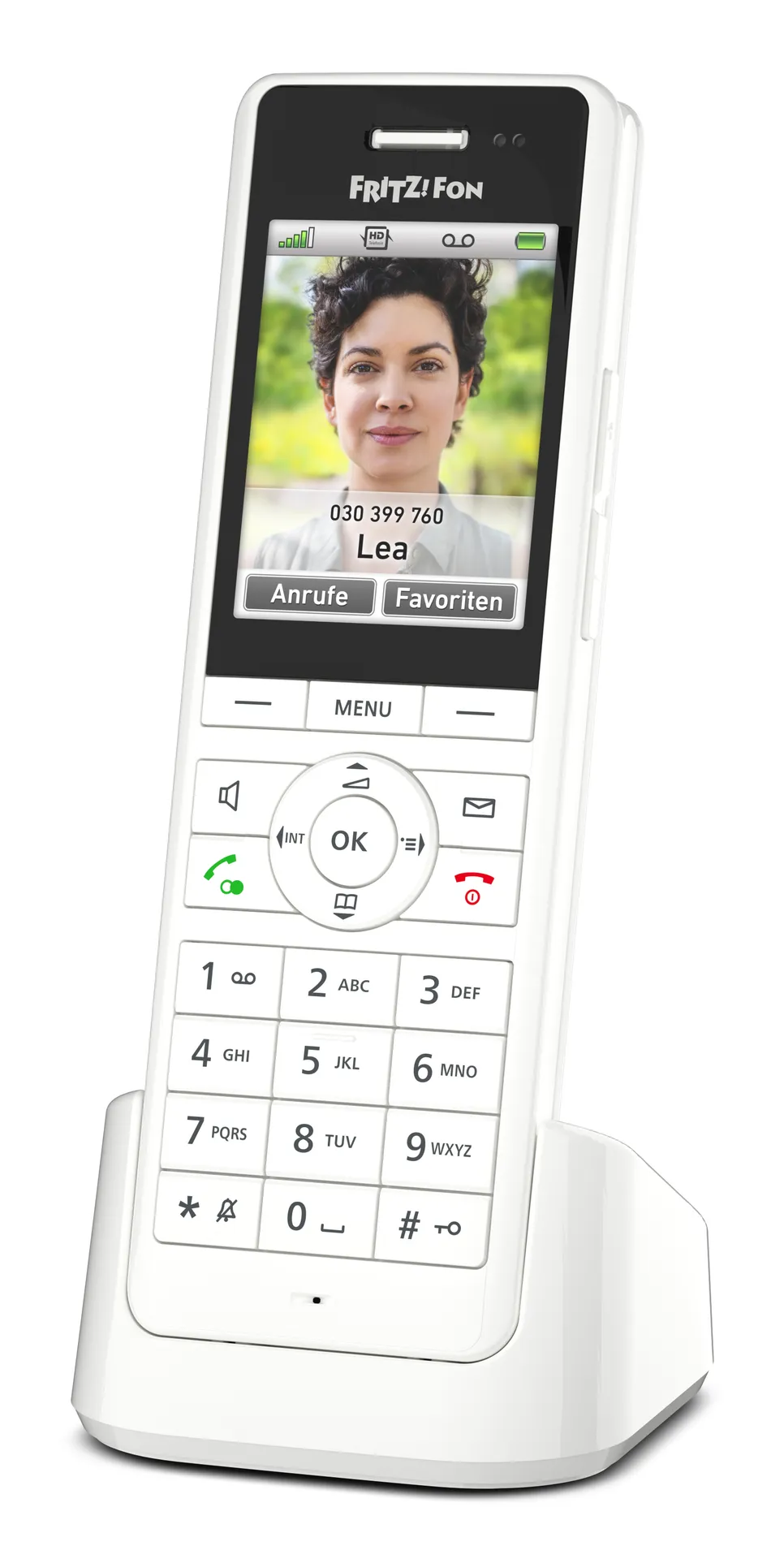 Fon FRITZ! X6 DECT-Telefon Anrufer-Identifikation Weiß Fon FRITZ! X6 DECT-Telefon Anrufer-Identifikation Weiß