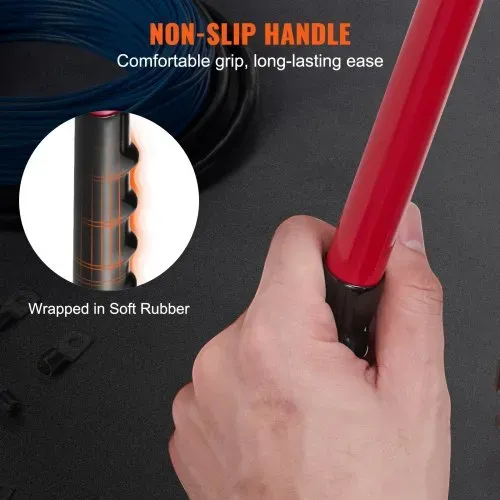 VEVOR Crimpzange Kabelschuhzange 6-50 mm², Batteriekabel-Crimpzange Batterieklemmen-Crimper, Crimpwerkzeug mit 6 Größen & 48 Kupferringverbinder, Kupferringklemmen-Crimpzange Kabelschneider – Bild 5
