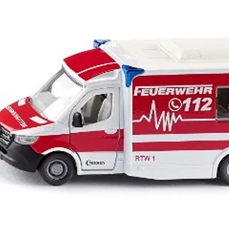 Siku Mercedes-Benz Sprinter Miesen Type C Ambulance Ambulanz-Modell Vormontiert 1:50 Siku Mercedes-Benz Sprinter Miesen Type C Ambulance Ambulanz-Modell Vormontiert 1:50