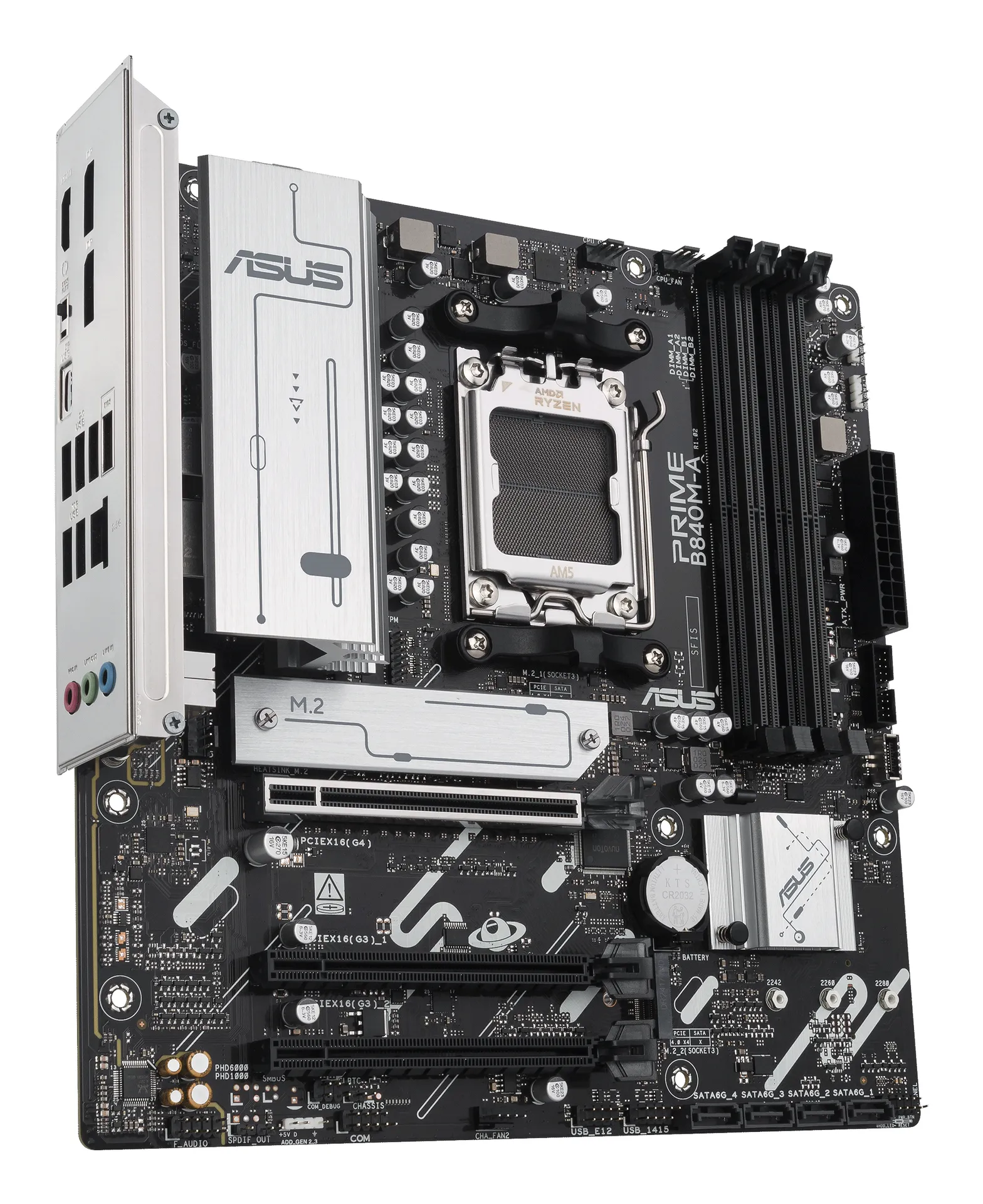 ASUS PRIME B840M-A-CSM AMD B840 Sockel AM5 micro ATX – Bild 4