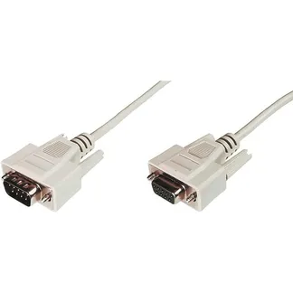 Serielles Datatransfer Verlängerungskabel, D-Sub9 (Stecker) > D-Sub9 (Buchse) Serielles Datatransfer Verlängerungskabel, D-Sub9 (Stecker) > D-Sub9 (Buchse)