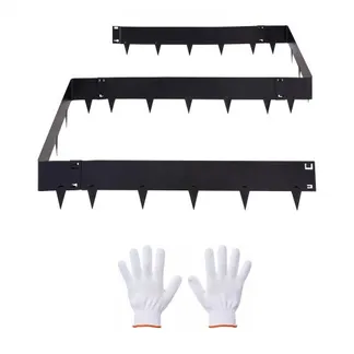 VEVOR Rasenkante 6er-Pack 1016×207 mm, Beeteinfassung aus Verzinktem Stahl, inkl. Handschuhen, Rasenbleche, Mähkante, Metall Palisade, Beetumrandung für Blumenbeete & Gartenwege VEVOR Rasenkante 6er-Pack 1016×207 mm, Beeteinfassung aus Verzinktem Stahl, inkl. Handschuhen, Rasenbleche, Mähkante, Metall Palisade, Beetumrandung für Blumenbeete & Gartenwege