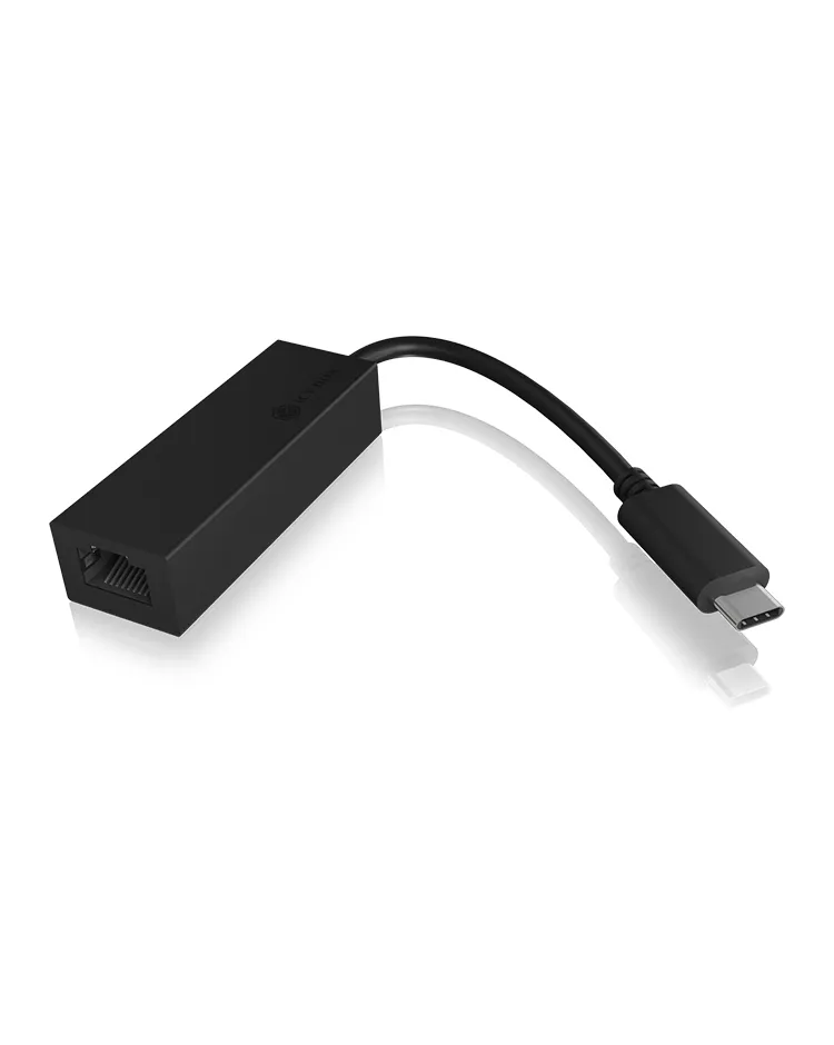 ICY BOX IB-LAN100-C3, USB 3.2 Gen 1 Type-C® zu Gigabit Ethernet LAN Adapter ICY BOX IB-LAN100-C3, USB 3.2 Gen 1 Type-C® zu Gigabit Ethernet LAN Adapter
