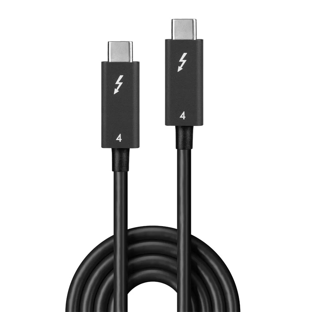 Lindy 31121 Thunderbolt-Kabel 2 m 40 Gbit/s Schwarz – Bild 2