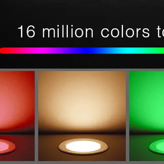 Synergy 21 LED Panel Rund 6W RGB-WW (RGB-CCT) mit Funk und WLAN *Milight/Miboxer* Synergy 21 LED Panel Rund 6W RGB-WW (RGB-CCT) mit Funk und WLAN *Milight/Miboxer*