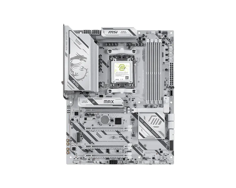 MSI MAG B850 GAMING PLUS MAX WIFI Motherboard AMD B850 Sockel AM5 ATX MSI MAG B850 GAMING PLUS MAX WIFI Motherboard AMD B850 Sockel AM5 ATX