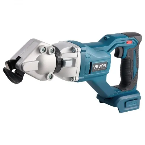 VEVOR Akku Metallschere, Blechschere, mit 360-Grad-Schwenkkopf, Doppelklingen, 25.000 U/min Drehzahl, schneidet 18 GA verzinkten Stahl, 20 GA Edelstahl, Aluminiumplatte, Kunststoff, Karton VEVOR Akku Metallschere, Blechschere, mit 360-Grad-Schwenkkopf, Doppelklingen, 25.000 U/min Drehzahl, schneidet 18 GA verzinkten Stahl, 20 GA Edelstahl, Aluminiumplatte, Kunststoff, Karton