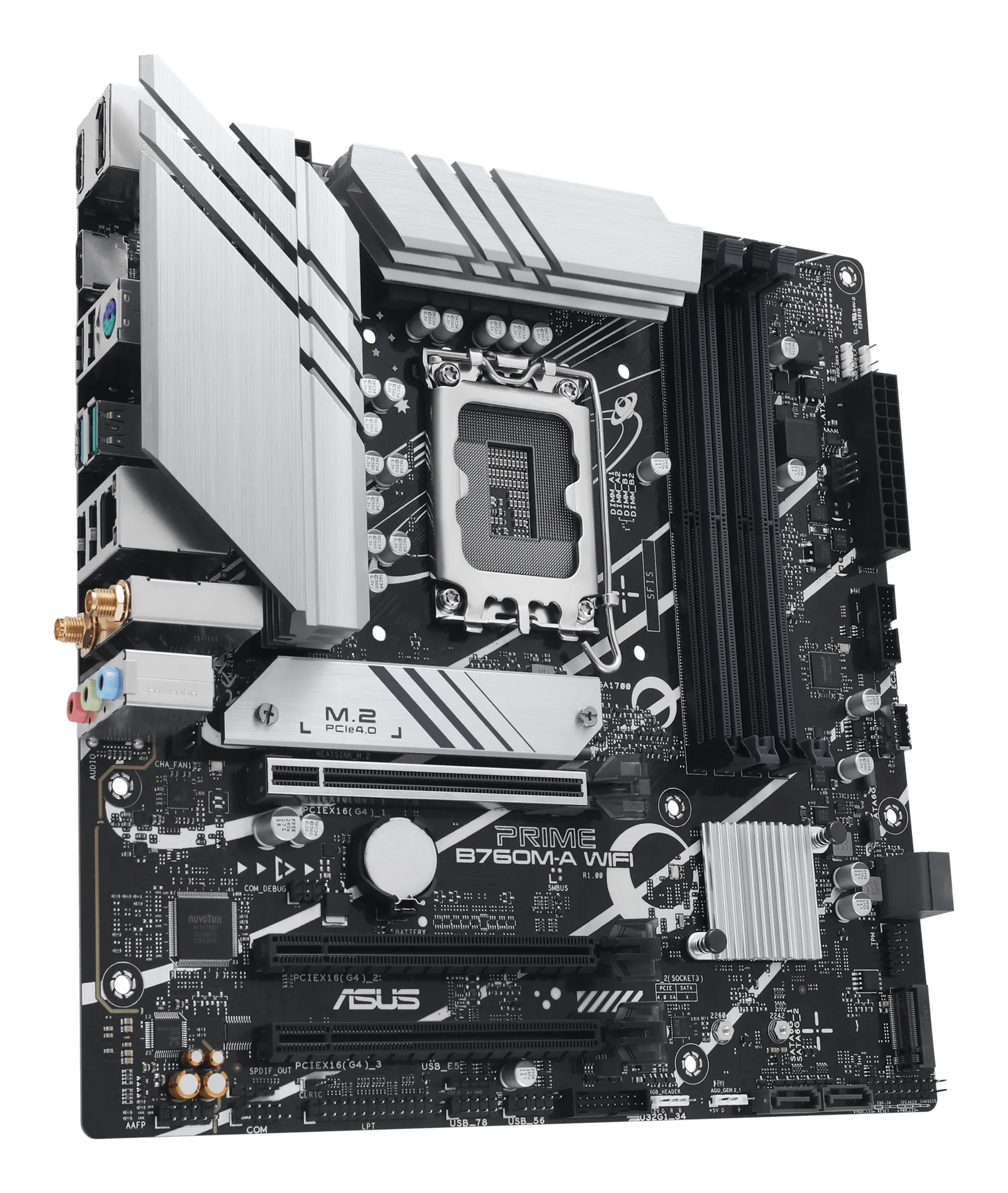 ASUS PRIME B760M-A WIFI Intel B760 LGA 1700 micro ATX – Bild 3