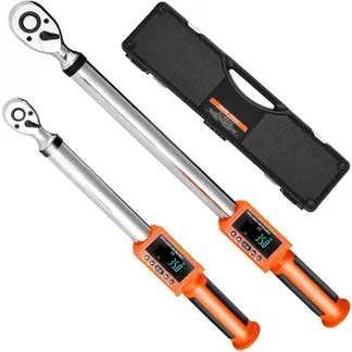 VEVOR digitaler Drehmomentschlüssel Set mit 1/2 3/8 Zoll Antrieb 72 Zähne ±2 % präziser elektronischer Drehmomentschlüssel mit voreingestelltem Wert & Summer & LED-Benachrichtigung Autoreparatur VEVOR digitaler Drehmomentschlüssel Set mit 1/2 3/8 Zoll Antrieb 72 Zähne ±2 % präziser elektronischer Drehmomentschlüssel mit voreingestelltem Wert & Summer & LED-Benachrichtigung Autoreparatur