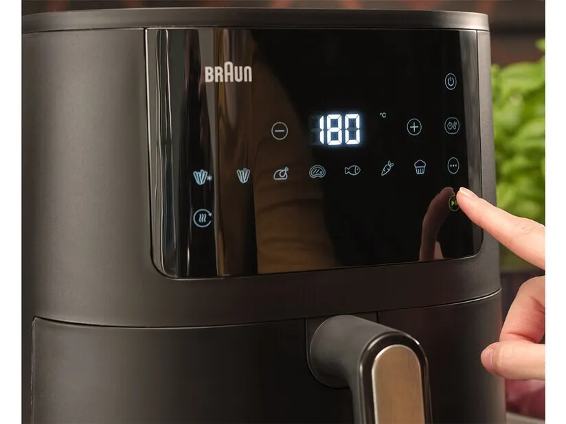 Braun MultiFry 3 Einzelbild 4,3 l Eigenständig 1500 W Heißluftfritteuse Schwarz – Bild 3