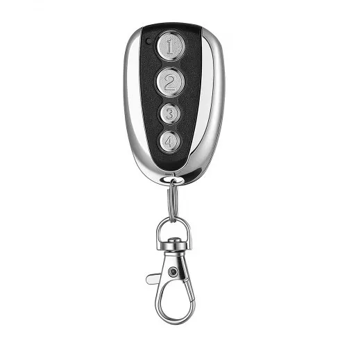 VEVOR Garagentoröffner Handsender 4 Tasten 35 m Reichweite Fernbedienung, Ersatz für ZTQ800, ZTQ1000, ZTQ-1/2HP, ZTQ-3/4HP & EIKIA600, 4-Tür-Steuerung, 12V 27Ah Batterie, Rolling-Code-Verschlüsselung – Bild 8