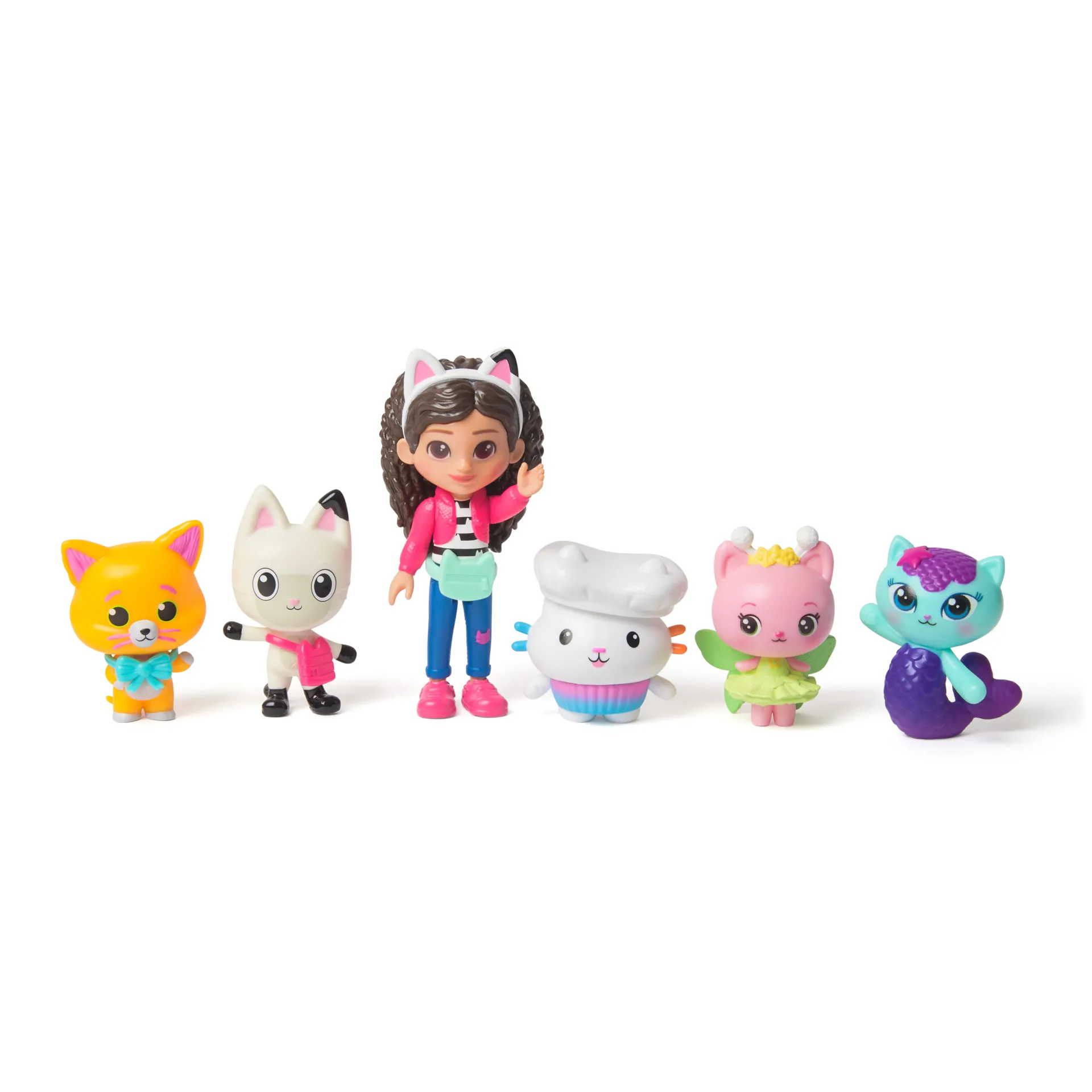 Gabby’s Dollhouse DREAMWORKS : DER FILM – Cat-venture Crew Figuren-Set, 11-teiliges Spielset mit Gabby, Katzenfreunden & Zubehörteilen Gabby’s Dollhouse DREAMWORKS : DER FILM – Cat-venture Crew Figuren-Set, 11-teiliges Spielset mit Gabby, Katzenfreunden & Zubehörteilen