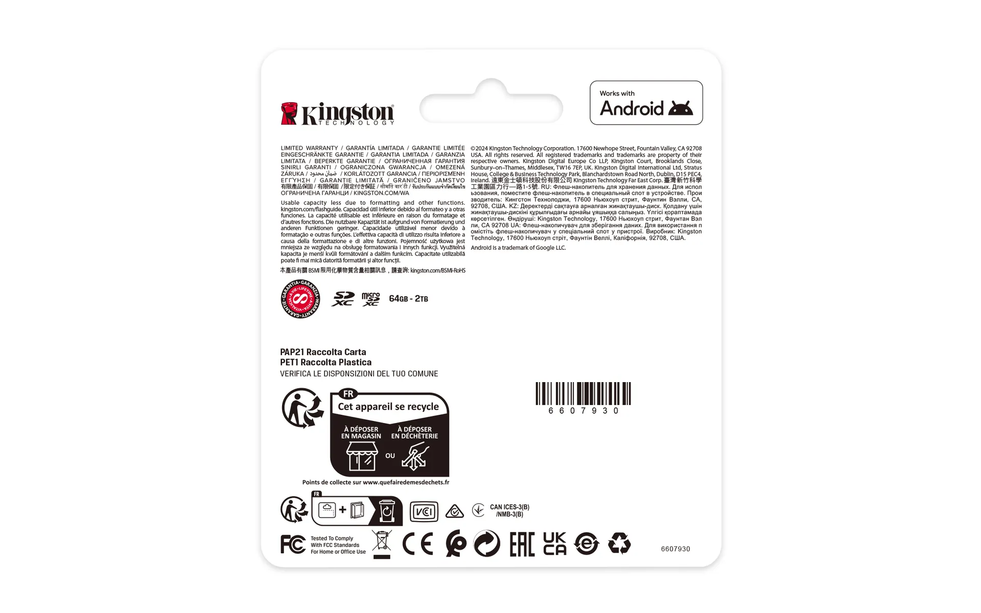Kingston Technology 1TB microSDXC Canvas Select Plus Gen3 150MB/s A1 (Einschließlich SD Adapter) – Bild 6
