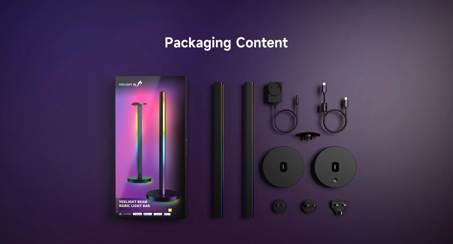 Yeelight Beam Rgbiclight Bar - 2 Pack – Bild 5