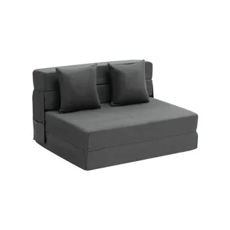 VEVOR 3 in 1 Klappsofa faltbares Schlafsofa mit 2 Kissen & waschbarem Bezug, umwandelbarer Schlafsessel aus 25D Memory Foam, Couch für Wohnzimmer Schlafzimmer, Dunkelgrau (TWIN XL / 1950x1005x150mm) VEVOR 3 in 1 Klappsofa faltbares Schlafsofa mit 2 Kissen & waschbarem Bezug, umwandelbarer Schlafsessel aus 25D Memory Foam, Couch für Wohnzimmer Schlafzimmer, Dunkelgrau (TWIN XL / 1950x1005x150mm)