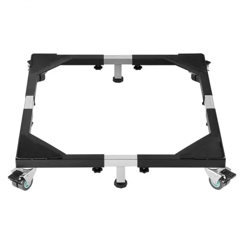 VEVOR Kühlschrankständer, mobile Basis, 540 kg Tragkraft, Waschmaschinenständer mit 8 feststellbaren Zwillingsrädern & 4 Bremsen, 58-93 cm Möbelwagen für Waschmaschine, Kühlschrank & Trockner – Bild 9