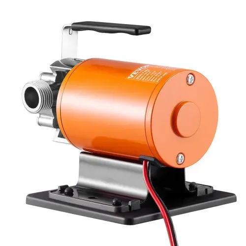 VEVOR Wassertransferpumpe, 12 V DC, 360 GPH, 1/10 PS, tragbare elektrische Mehrzweckpumpe, 1,8 m Saugschlauch, Laufrad, Saugsieb, für Garten, Pool, Teich, Aquariumentwässerung – Bild 9