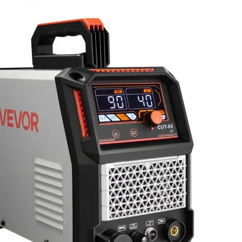 VEVOR Plasmaschneider, 65A, Pilotlichtbogen-Plasmaschneidgerät ohne Hochfrequenz – mit 2T/4T-Funktion & einstellbarer PT-Zeit, Digitalanzeige, IGBT-Wechselrichter für Heimreparaturen, Werkstätten – Bild 10