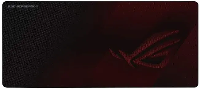 ASUS ROG Strix Scabbard II Gaming-Mauspad Schwarz, Rot ASUS ROG Strix Scabbard II Gaming-Mauspad Schwarz, Rot