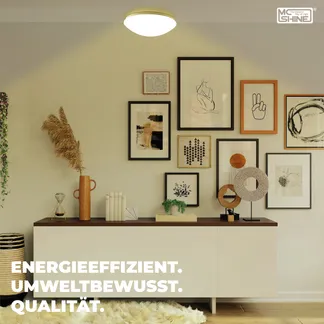 Deckenleuchte McShine “Star“ für 3x E27, Ø37,5cm, Metall/Kunststoff Deckenleuchte McShine “Star“ für 3x E27, Ø37,5cm, Metall/Kunststoff