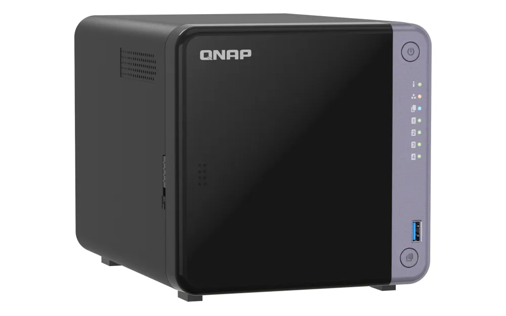 QNAP TS-432X-4G NAS & Speicherserver Tower Alpine Alpine AL-524 4 GB DDR4 QNAP QTS Schwarz – Bild 4