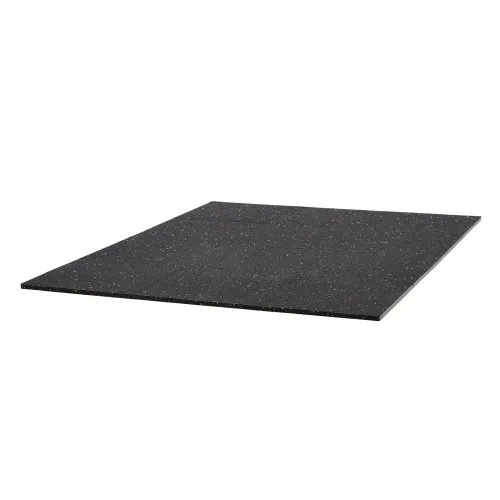 VEVOR 12 x Puzzlematte Bodenschutzmatte 61 x 61 x 2 cm, Hochdichte EVA-Schaumstoffmatte, Ineinandergreifende Fitnessmatte Gymnastikmatte Sportmatte, Trainingsmatte (Schwarz) mit Grauen Punkten – Bild 10