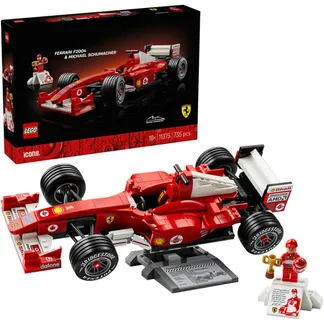 11375 Icons Ferrari F2004 und Michael Schumacher, Konstruktionsspielzeug 11375 Icons Ferrari F2004 und Michael Schumacher, Konstruktionsspielzeug
