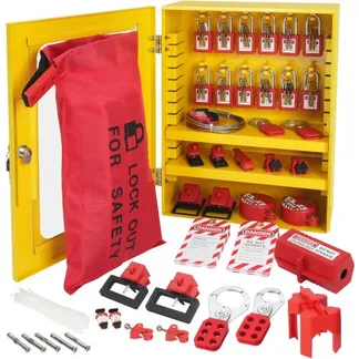 VEVOR Elektrisches Lockout-Tagout-Kit, 59-teiliges Sicherheits-Lockout-Tagout-Set mit Vorhängeschlössern, Haspen, Anhängern, Kabelbindern, Steckerverriegelung, Leistungsschalterverriegelungen VEVOR Elektrisches Lockout-Tagout-Kit, 59-teiliges Sicherheits-Lockout-Tagout-Set mit Vorhängeschlössern, Haspen, Anhängern, Kabelbindern, Steckerverriegelung, Leistungsschalterverriegelungen