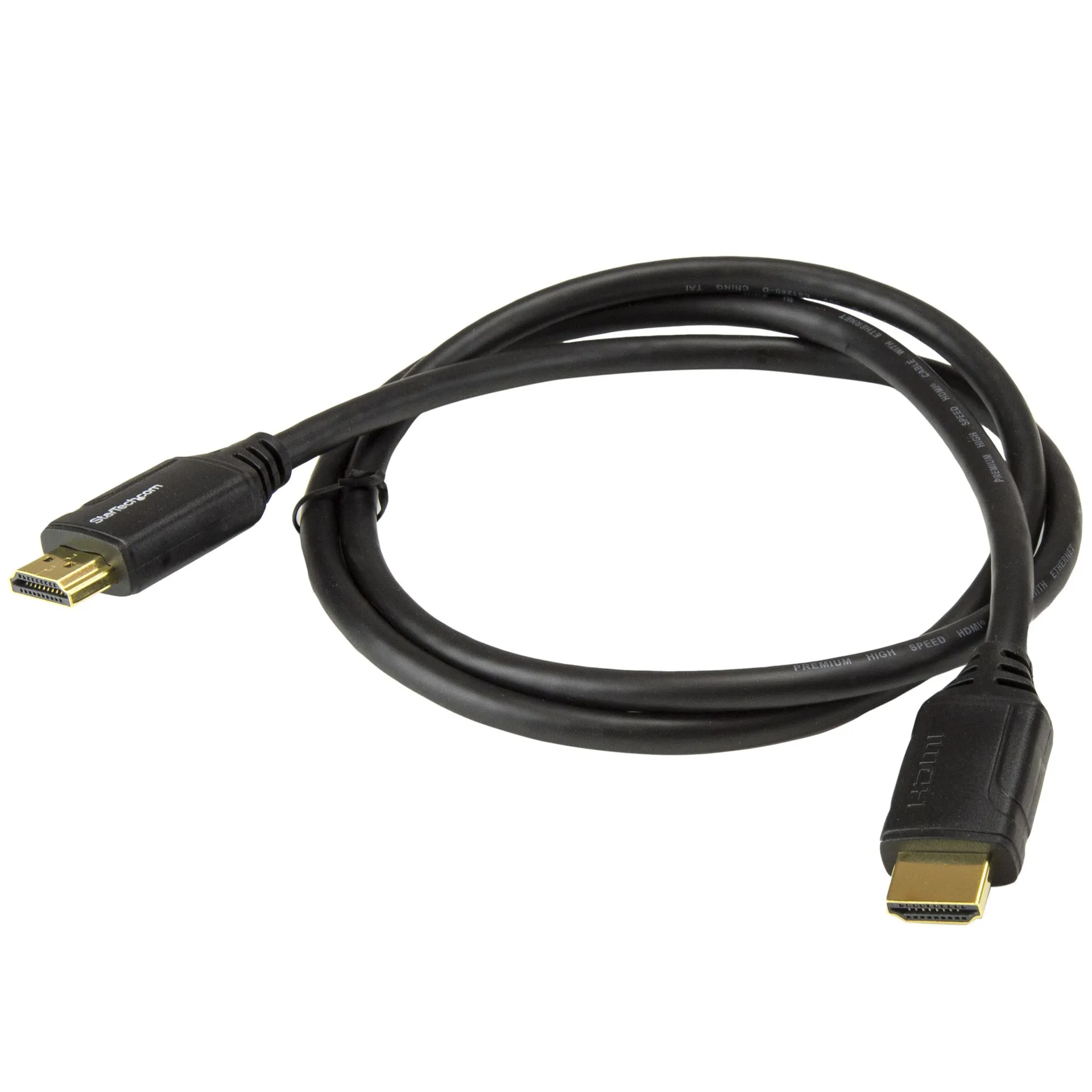 StarTech.com Premium High Speed HDMI Kabel mit Ethernet - 4K 60Hz - 1m – Bild 4
