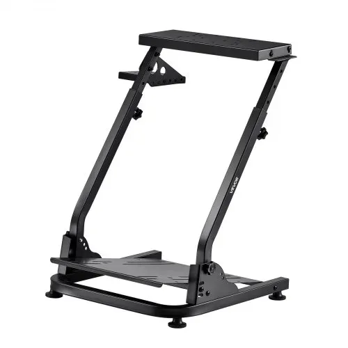 VEVOR Lenkradständer verstellbarer & faltbarer Simulatorständer für Logitech G29 G27 G920 G923, Thrustmaster T300RS T300GT T248 TS-PC TSXW Gaming Cockpit, Pedalsimulator nicht enthalten – Bild 9