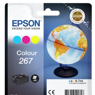 Epson Globe Singlepack Colour 267 ink cartridge Epson Globe Singlepack Colour 267 ink cartridge