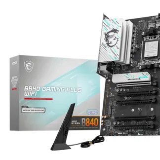 MSI B840 GAMING PLUS WIFI Motherboard AMD B840 Sockel AM5 ATX MSI B840 GAMING PLUS WIFI Motherboard AMD B840 Sockel AM5 ATX