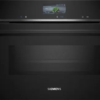 Siemens iQ700 CM776GKB1 Backofen 45 l 900 W Schwarz, Edelstahl Siemens iQ700 CM776GKB1 Backofen 45 l 900 W Schwarz, Edelstahl
