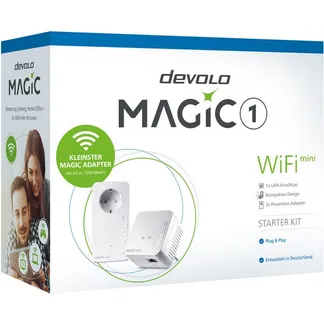 Magic 1 WiFi 2-1-2 Starter Kit mini, Powerline + WLAN Magic 1 WiFi 2-1-2 Starter Kit mini, Powerline + WLAN