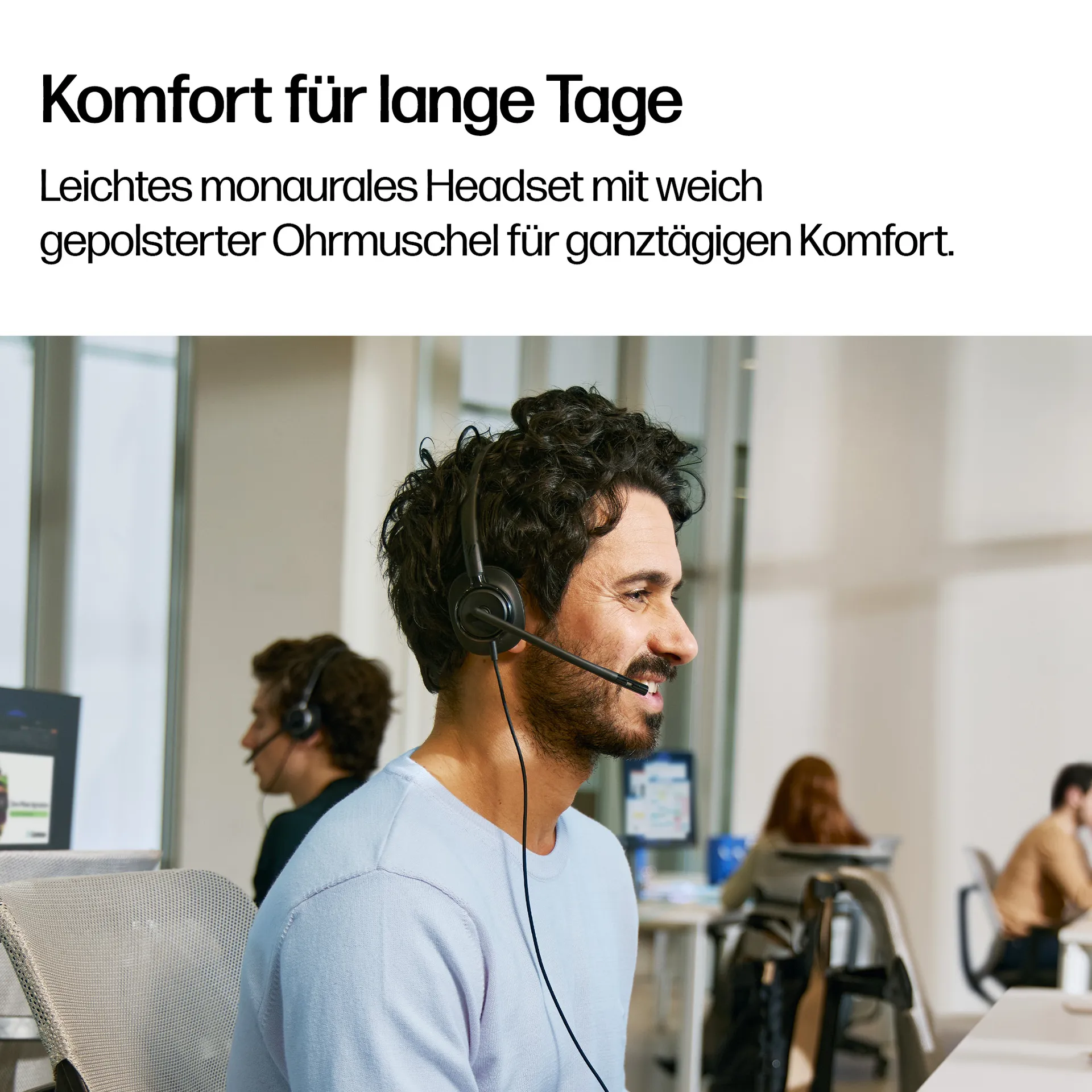 HP Poly Mission 425 Stereo-USB-Headset, kabelgebunden – Bild 5